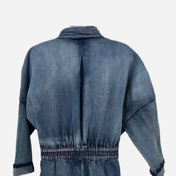 Denim jumpsuit sz 4 - Picture 2 of 6